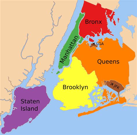 5 boroughs of new york